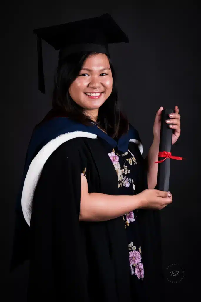 Candid moments captured in professional graduation photography sessions